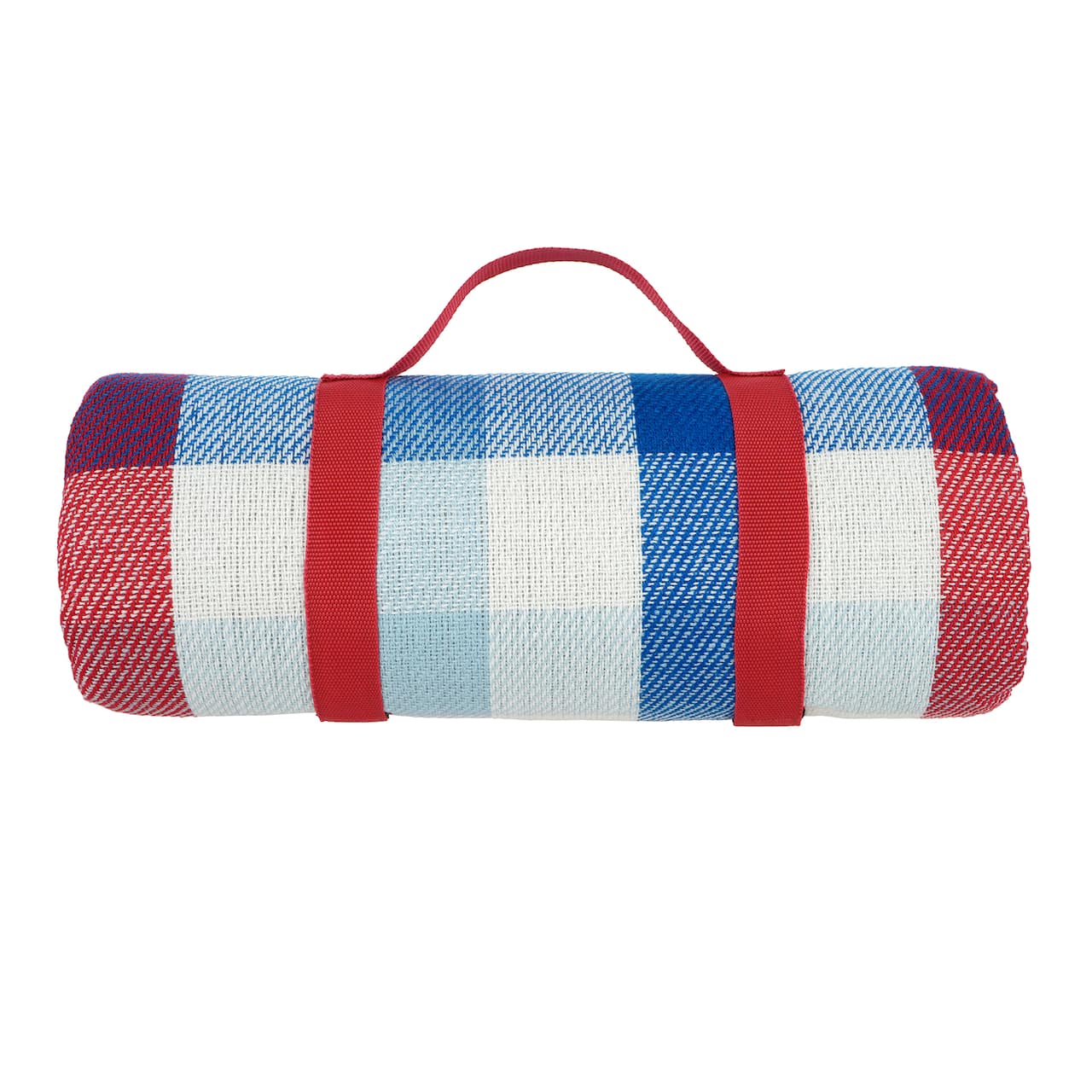 Red, White &#x26; Blue Plaid Picnic Blanket by Celebrate It&#x2122;